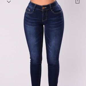 Fashion Nova, Work That Booty Lifting Jeans 1X